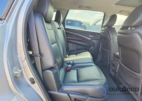 2018 Acura Mdx Technology from USA, damaged, VIN 5J8YD4H58JL009108